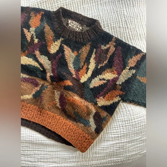 Tara Handknits Wool Cardigan Sweater - Picture 5 of 6